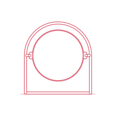 Objects Table Mirrors Nimbus Table Mirror Outline Svg File, Free Vectors File